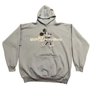 Disneyland Resort by Hanes Blue Mickey Mouse Sweatshirt Size XL